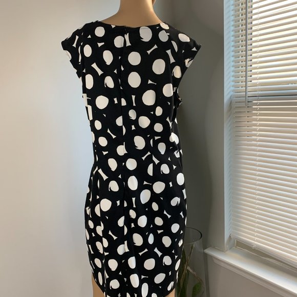 AB Studio black and white dress Size 12 - Picture 2 of 6